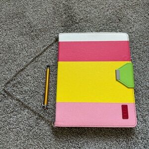 Colorful Tablet Case with Stylus